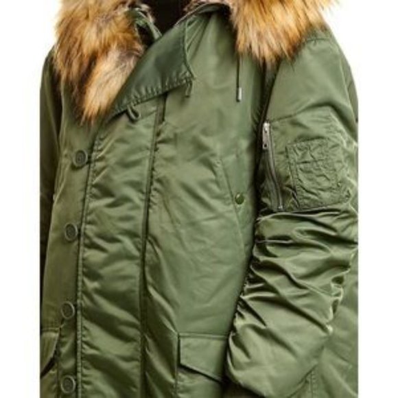 The Kooples Oversized “Leased” Parka | Sz 1/XXL - Picture 4 of 11